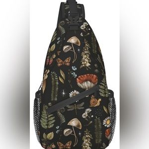Mushroom Flora Fern Backpack